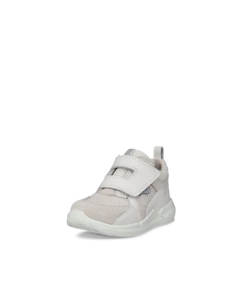 ECCO® BIOM 2.2 Infant barn friluftssko tur semsket skinn - Hvit - M