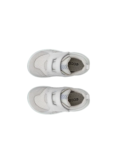 ECCO® BIOM 2.2 Infant barn friluftssko tur semsket skinn - Hvit - Top_Left_Pair