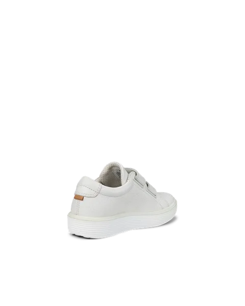 ECCO® Soft 60 sneakers i læder til børn - Hvid - B