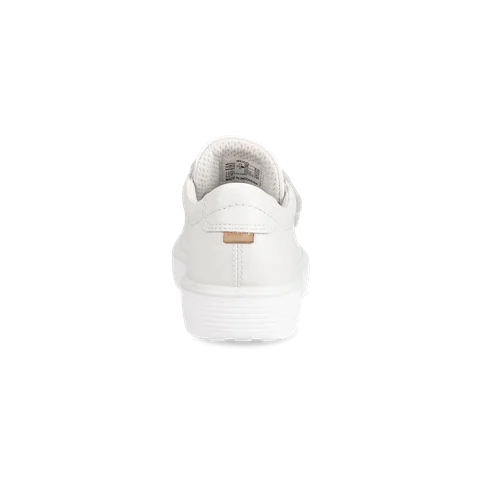Ténis couro criança ECCO® Soft 60 - Branco - Heel