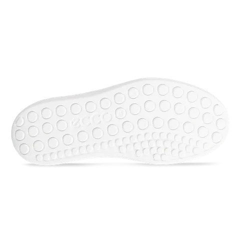 ECCO® Soft 60 gyerek bőr sneaker - Fehér - Sole