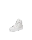 ECCO® Soft 60 Kinderen hoge leren sneaker - Wit - M