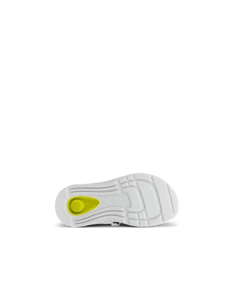 Otroški sandali iz tkanine in usnja ECCO® SP.1 Lite - bela - S