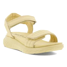 Dziewczęce skórzane sandały ECCO® SP.1 Lite - Żółty - Main