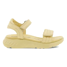 Girls' ECCO® SP.1 Lite Leather Sandal - Yellow - Outside