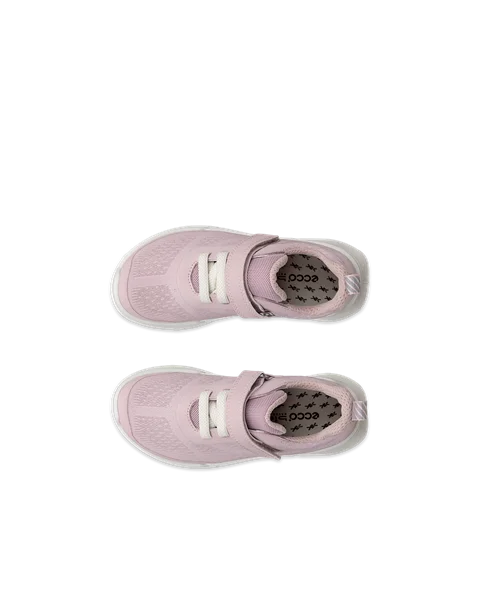 ECCO® BIOM 2.2 Kinder Outdoor-Schuh aus Textil - Pink - Top_Left_Pair