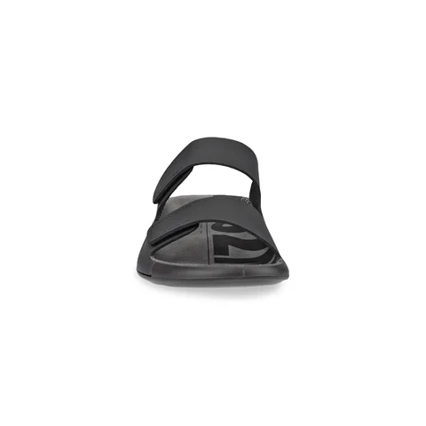 Dámske kožené sandále 2 remienky ECCO® Cozmo - Čierna - Front