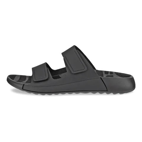 Dámske kožené papuče ECCO® Cozmo - čierna - Left