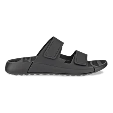 ECCO® Cozmo sandaler i læder med to remme til damer - Sort - Outside