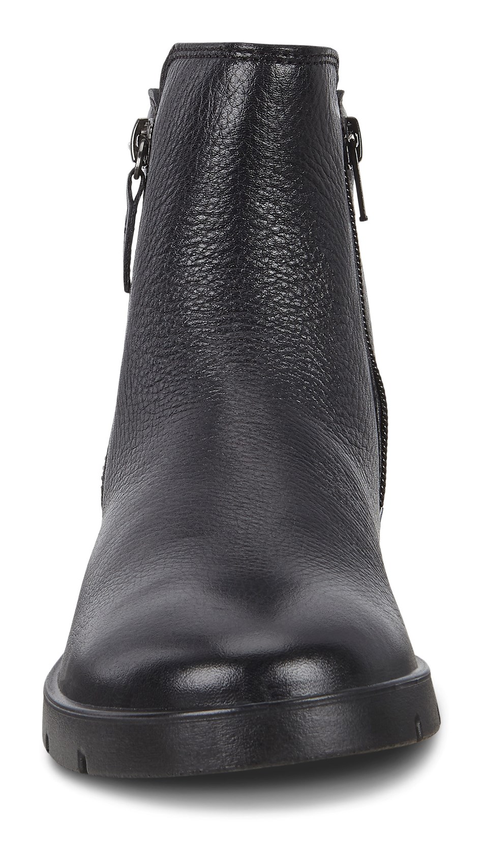 ecco black leather ankle boots