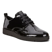ECCO® Bella chaussures à lacet en cuir pour femme - Noir - Main