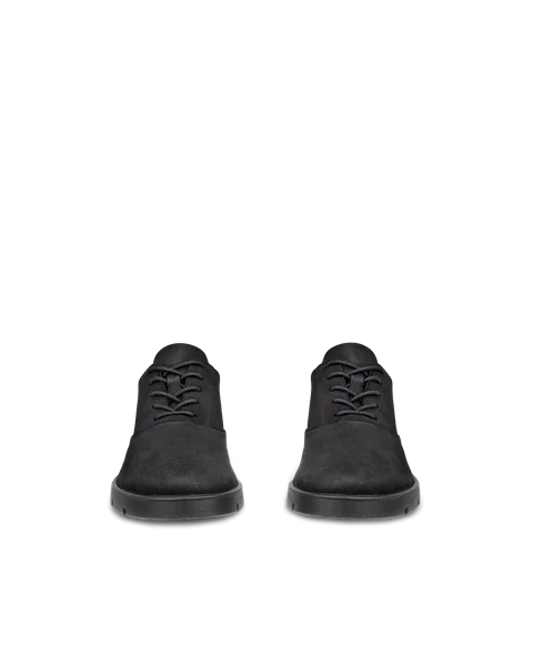 ECCO® Bella suvarstomi nubuko batai moterims - Juodas - Front_Pair