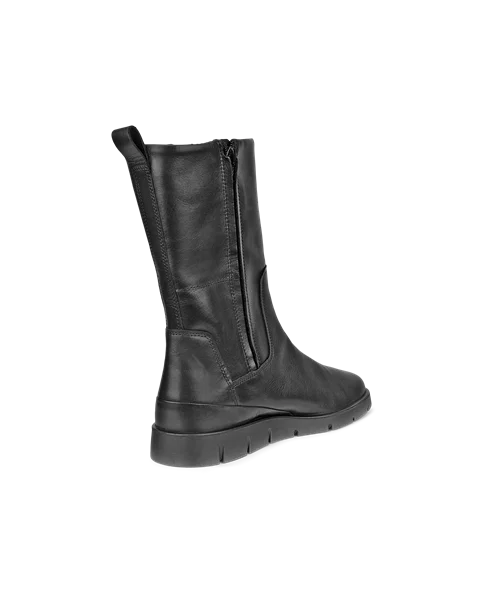 Women's ECCO® Bella Leather High-Cut Boot - Black - B