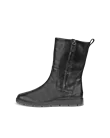 Women's ECCO® Bella Leather High-Cut Boot - Black - O