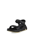 ECCO® Chunky Sandal ādas platformas sandales sievietēm - Melns - M