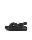 ECCO® Cozmo PF sandale en cuir pour femme - Noir - O