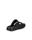 ECCO® Cozmo PF Dames leren sandaal met twee bandjes - Zwart - B