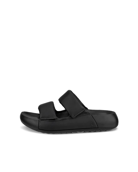 ECCO® Cozmo PF sandaler i læder med to remme til damer - Sort - O