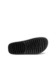 ECCO® Cozmo PF ženske kožne sandale s dvjema trakama - Crno - S