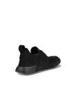 ECCO® Cozmo chaussures nubuck à bout mocassin pour femme - Noir - B