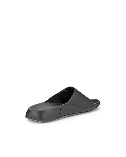 ECCO® Cozmo női bőrpapucs - FEKETE  - B