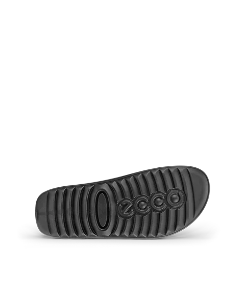 ECCO® Cozmo női bőrpapucs - FEKETE  - S