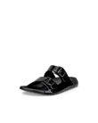 ECCO® Cozmo Damen Ledersandale mit zwei Riemen - Schwarz - M