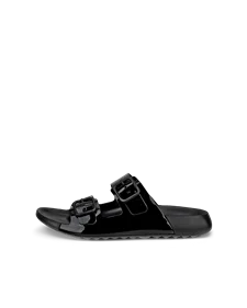 ECCO® Cozmo ženske kožne sandale s dvjema trakama - Crno - O