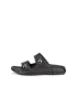 ECCO® Cozmo sandaler i læder med to remme til damer - Sort - O