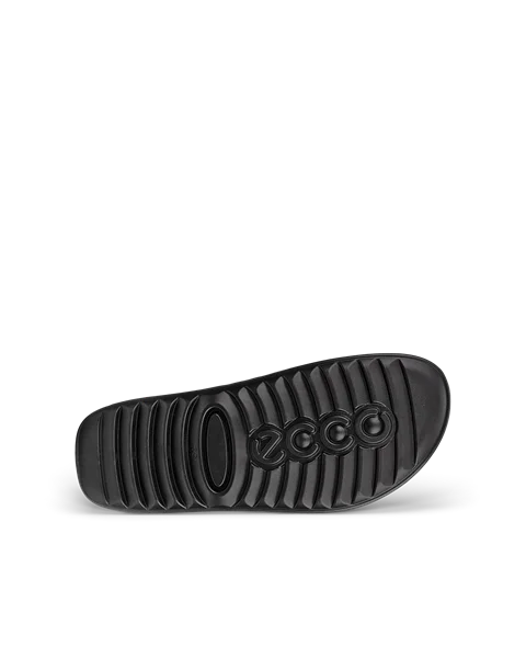 ECCO® Cozmo ādas sandales sievietēm - Melns - S