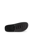 Women's ECCO® Cozmo Nubuck Two Strap Sandal - Black - S