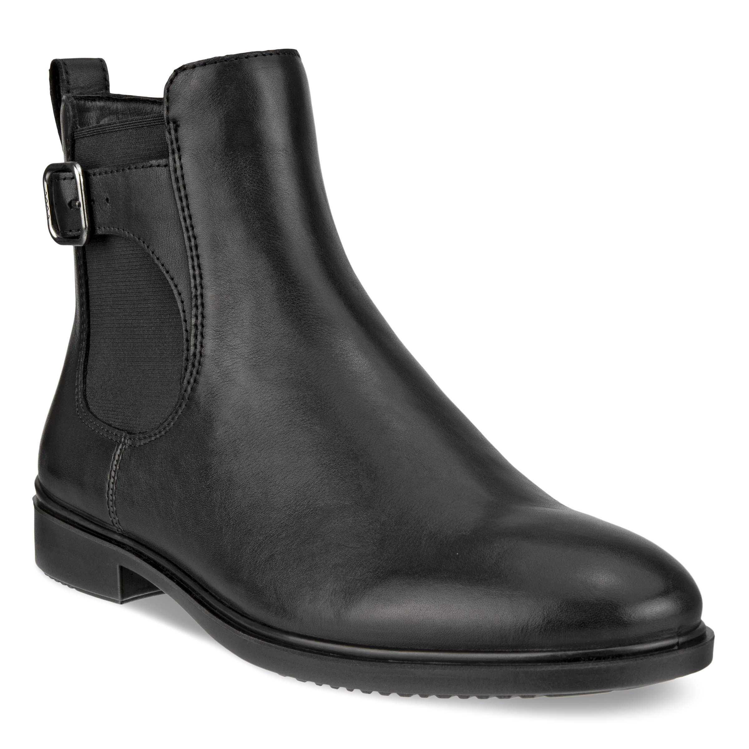 ECCO Dress Classic 15 – Dames leren Chelsea boot – Zwart – Size: 35 (UK 2.5-3)