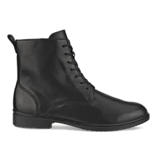 Women's ECCO® Dress Classic 15 Leather Lace-Up Boot - Black - Outside