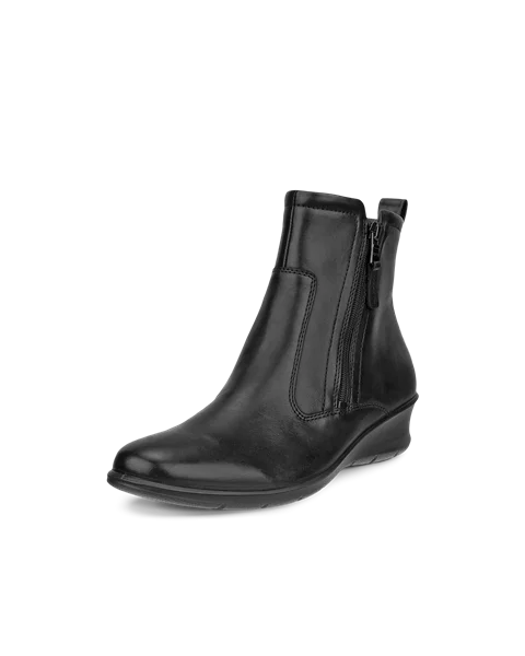 ECCO® Felicia bottines en cuir pour femme - Noir - M