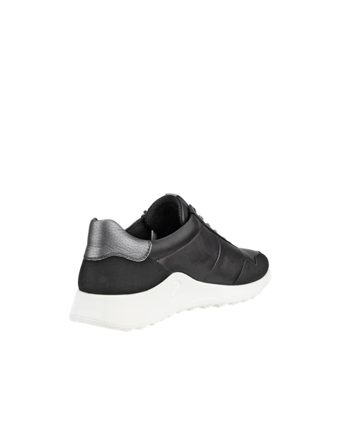 ECCO® Flexure Runner sneakers i læder til damer - Sort - B