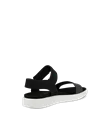 ECCO® Flowt ženske ravne sandale od nubuka - Crno - B