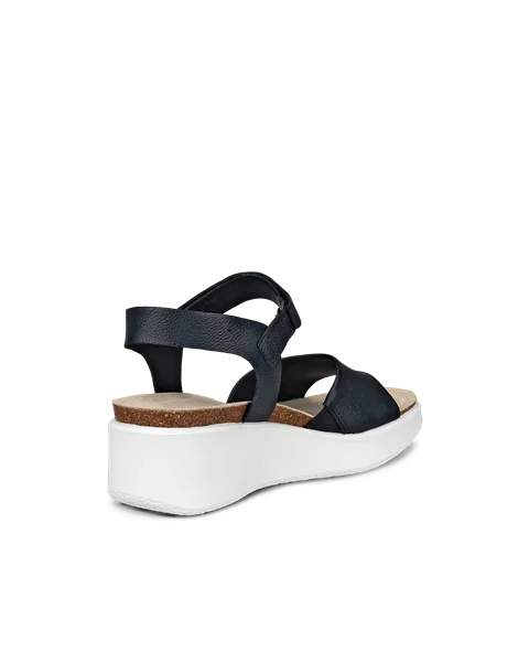 ECCO FLOWT WEDGE CORK - Black - B