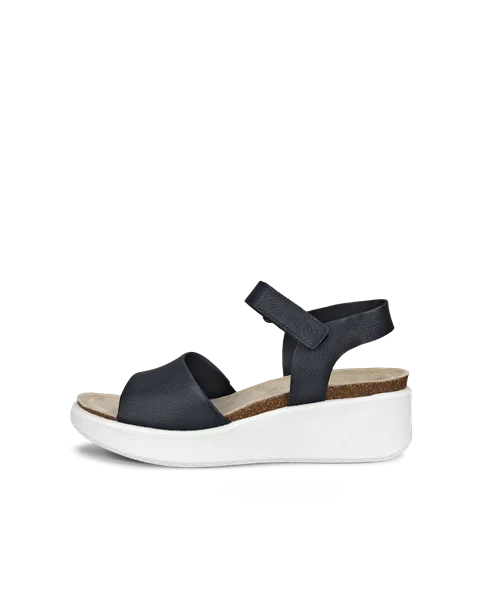 ECCO FLOWT WEDGE CORK - Black - O
