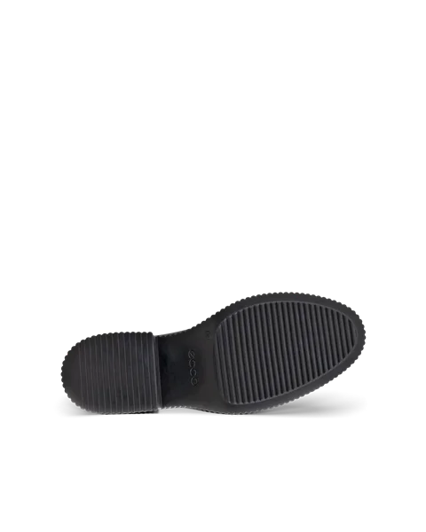 ECCO® Fluted Heel ankelstøvle i læder til damer - Sort - S