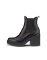 ECCO® Fluted Heel Dames leren Chelsea boot - Zwart - O