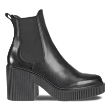 ECCO FLUTED HEEL - Crno - Outside