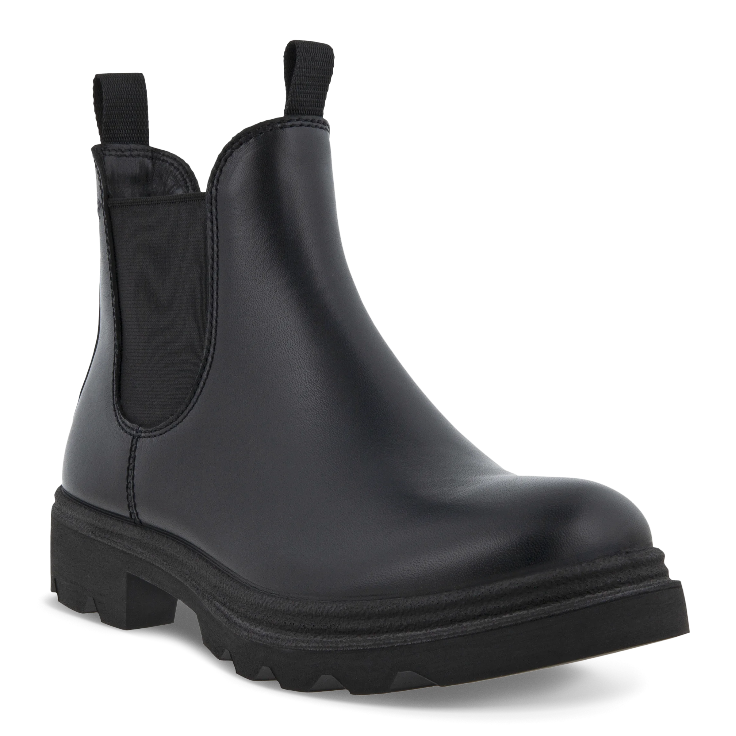 ECCO Grainer W – Dames leren Chelsea boot – Zwart – Size: 36 (UK 3.5-4)