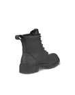 Women's ECCO® Grainer Nubuck Waterproof Lace-Up Boot - Black - B
