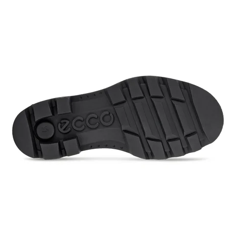 ECCO® Grainer støvler i nubuck med snørebånd til damer | Sort