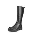 Women's ECCO® Grainer Leather High-Cut Boot - Black - M