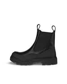 Botas Chelsea couro mulher ECCO® Grainer - Preto - O