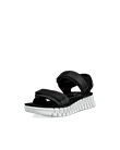ECCO® Gruuv Sol sandale à talon en cuir pour femme - Noir - M
