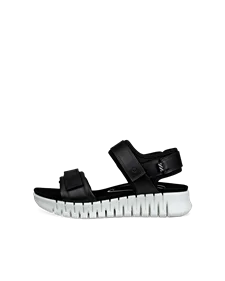 ECCO® Gruuv Sol højhælet sandaler i læder til damer - Sort - O
