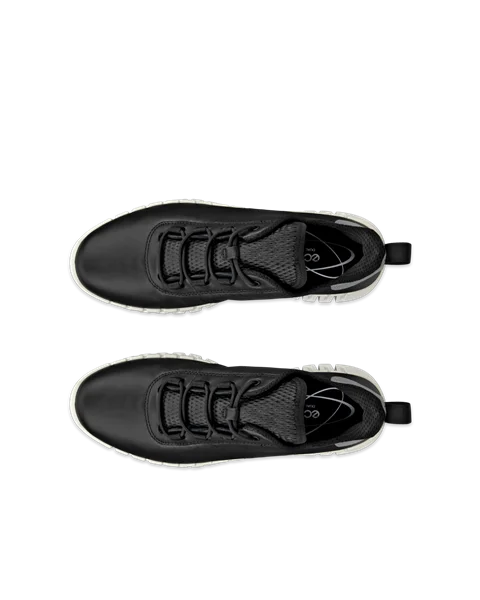 ECCO® Gruuv baskets en cuir pour femme - Noir - Top_Left_Pair