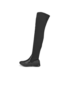 Women's ECCO® Gruuv Textile High-Cut Boot - Black - O